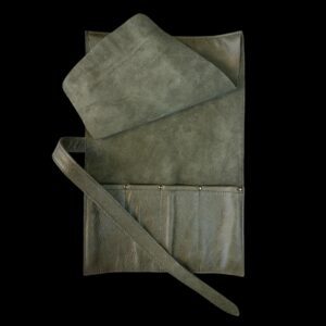Small Leather Knife Roll